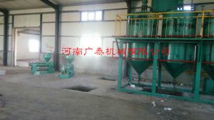 新疆塔城倪總榨油、精煉設(shè)備安裝
